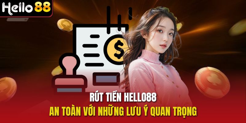 Rút tiền Hello88 an toàn với những lưu ý quan trọng